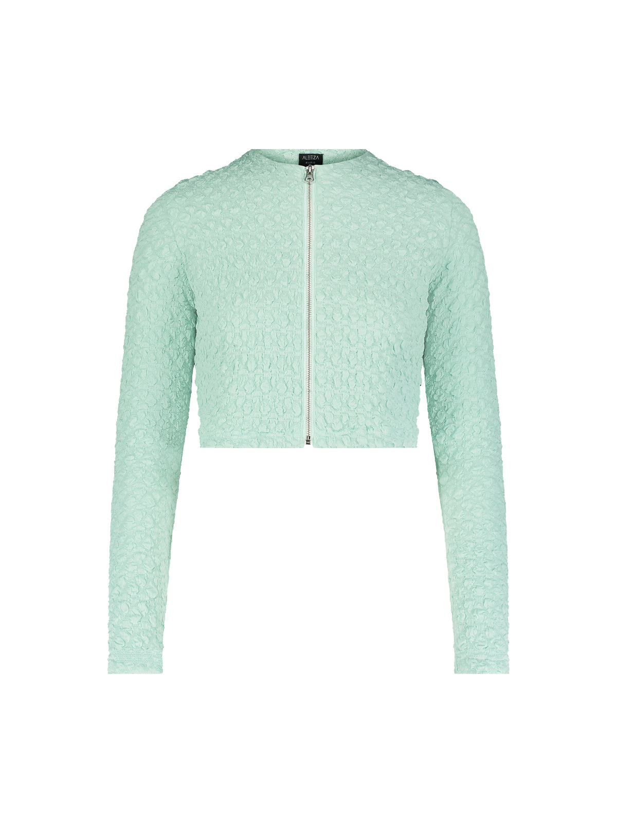Aleeza Paris Jiffy Pop Zipper Cardigan – modest top