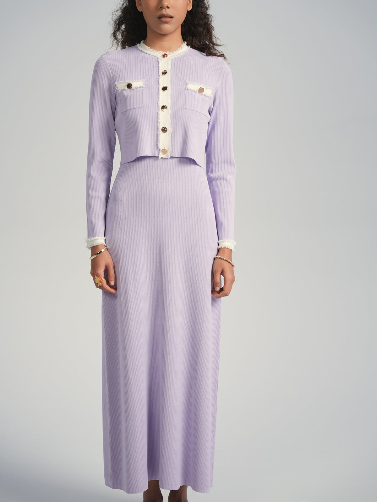 Aleeza Paris Kaito Ribbed Set – modest top