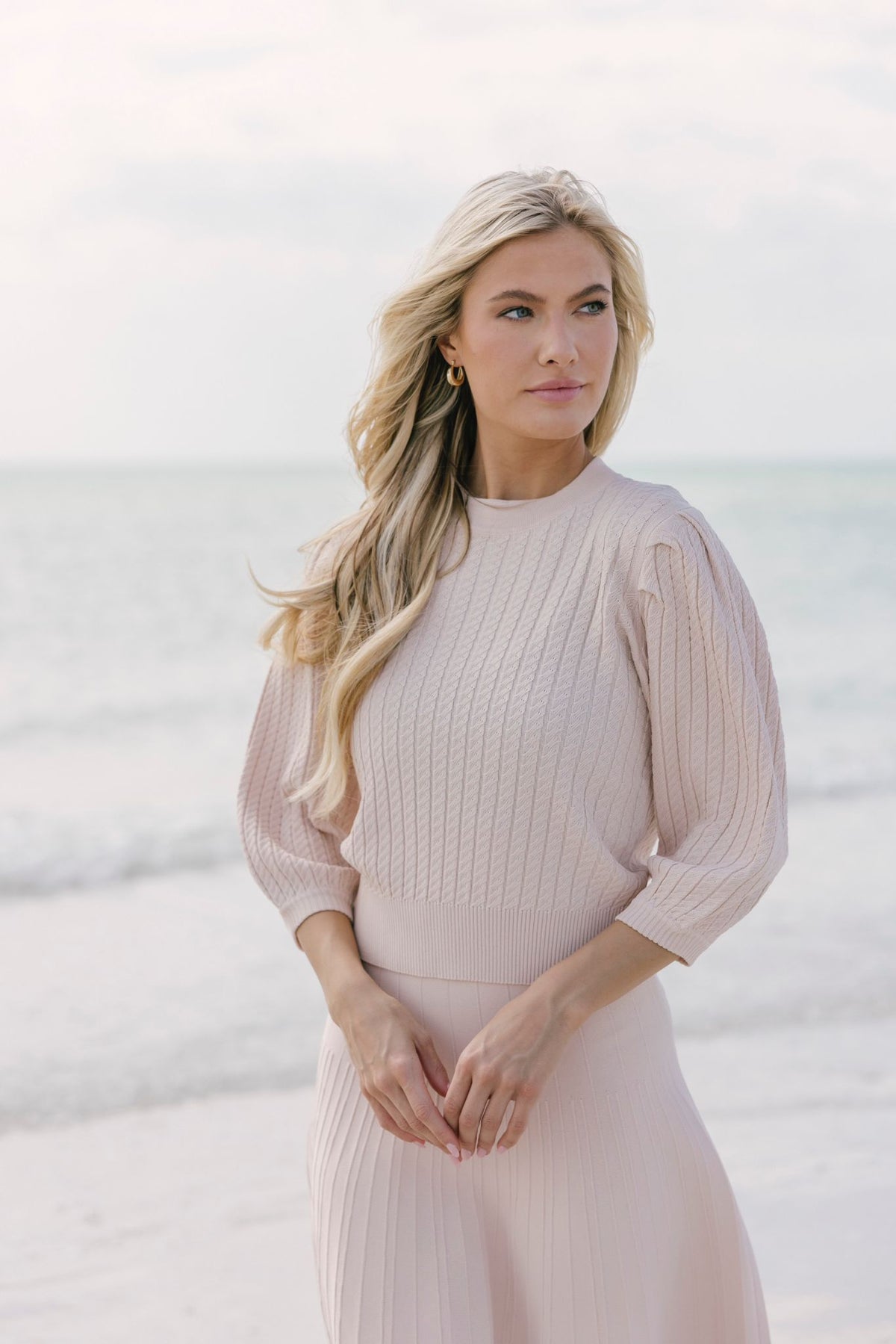 Aleeza Paris Viola Knit Top – modest top