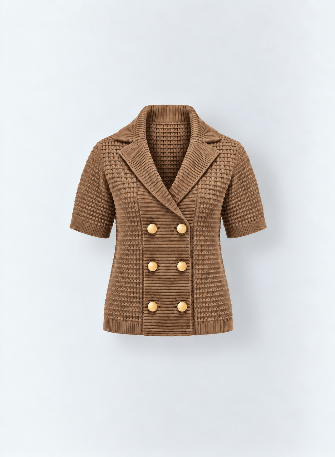 Aleeza Paris Marlowe Knit Jacket – modest top in Mocka