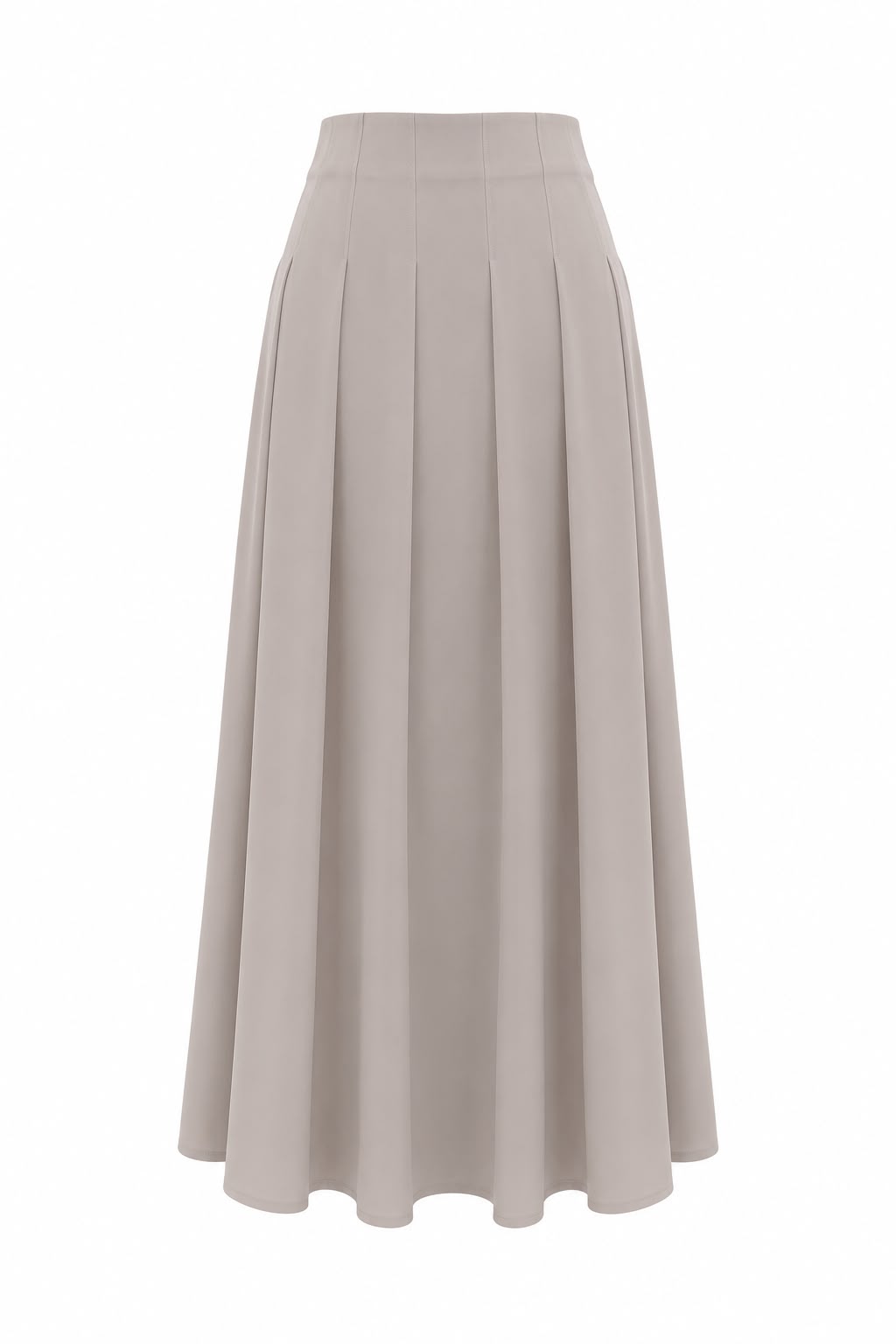 Aleeza Paris Maxi Pleat Skirt – modest skirt in Sand