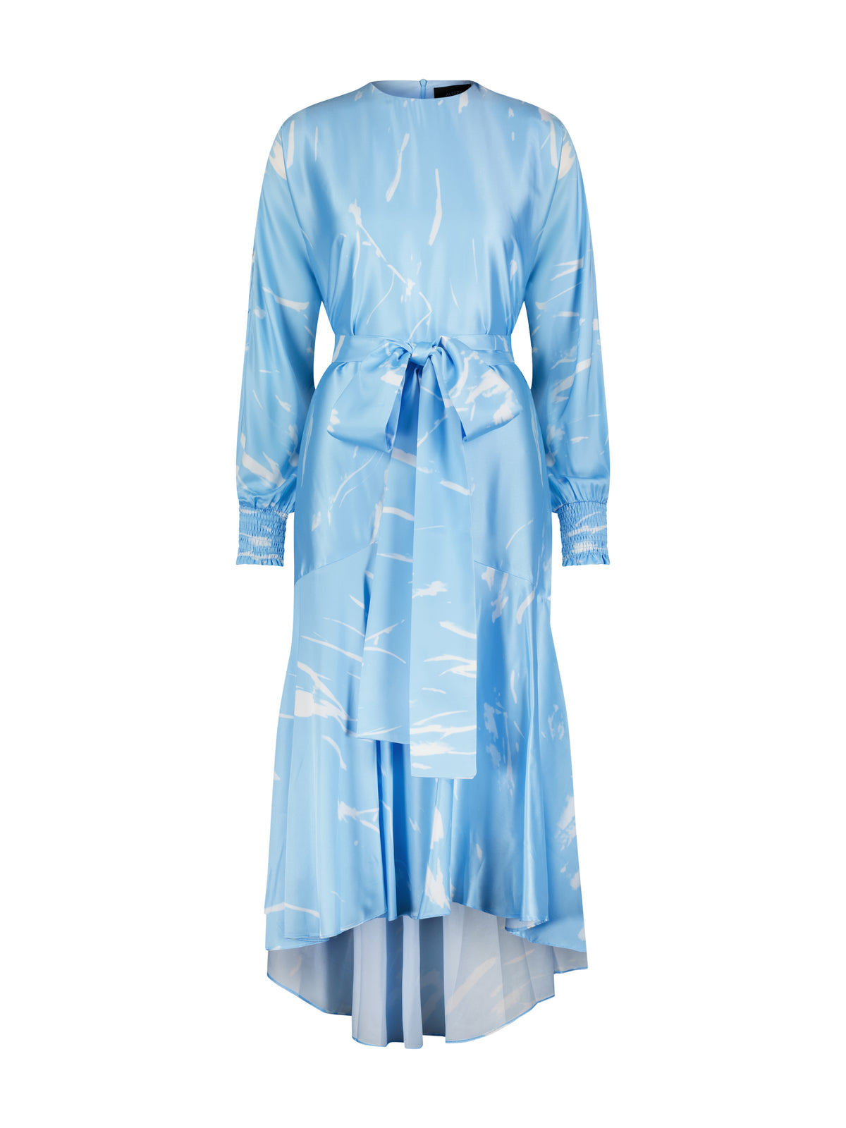 Aleeza Paris Onyx Printed Dress – modest dress in 43