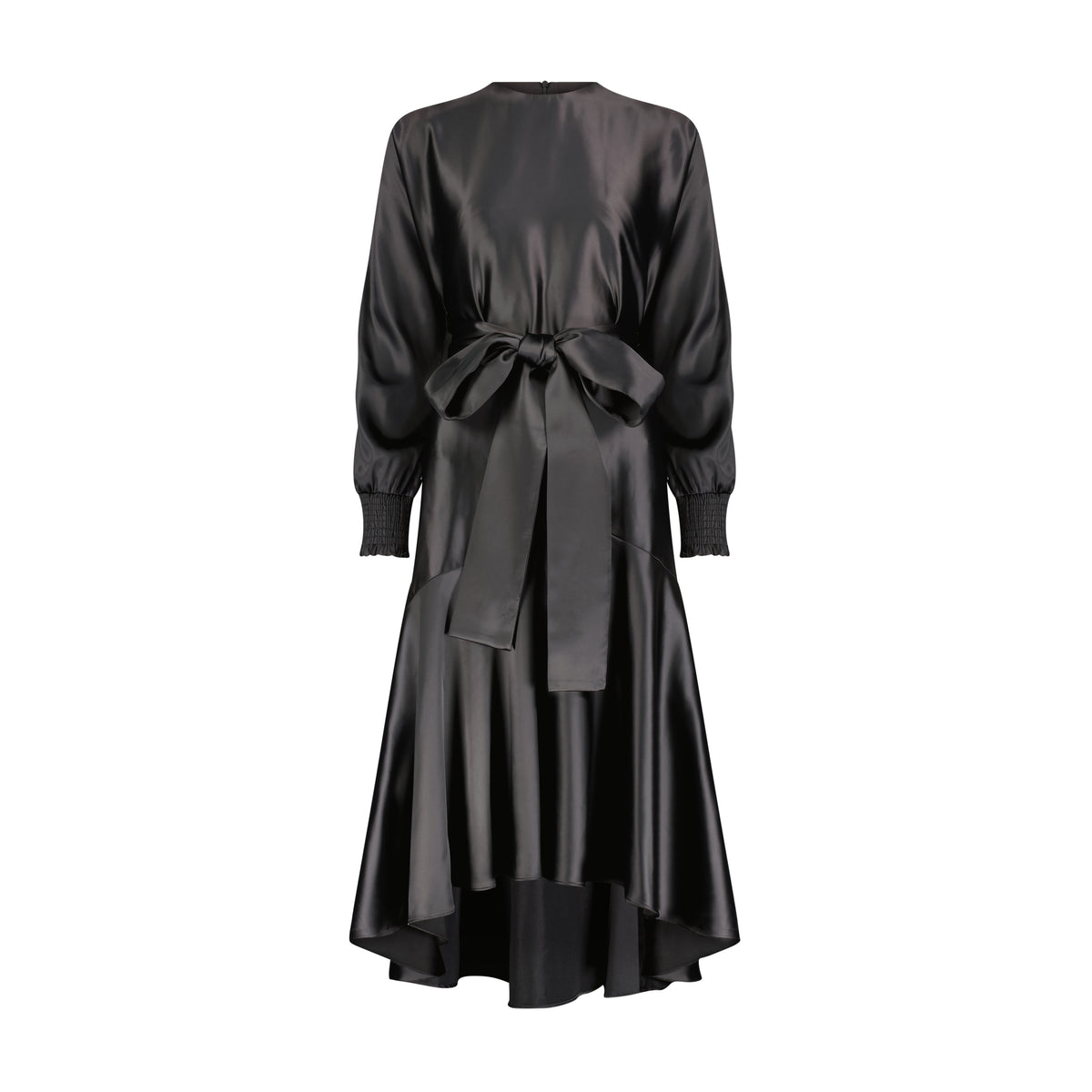 Aleeza Paris Onyx Printed Dress – modest dress in 43