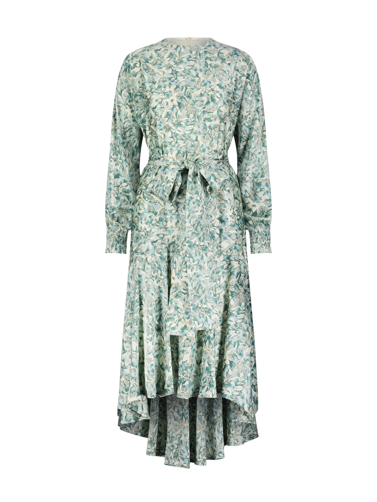 Aleeza Paris Onyx Printed Dress – modest dress in 43