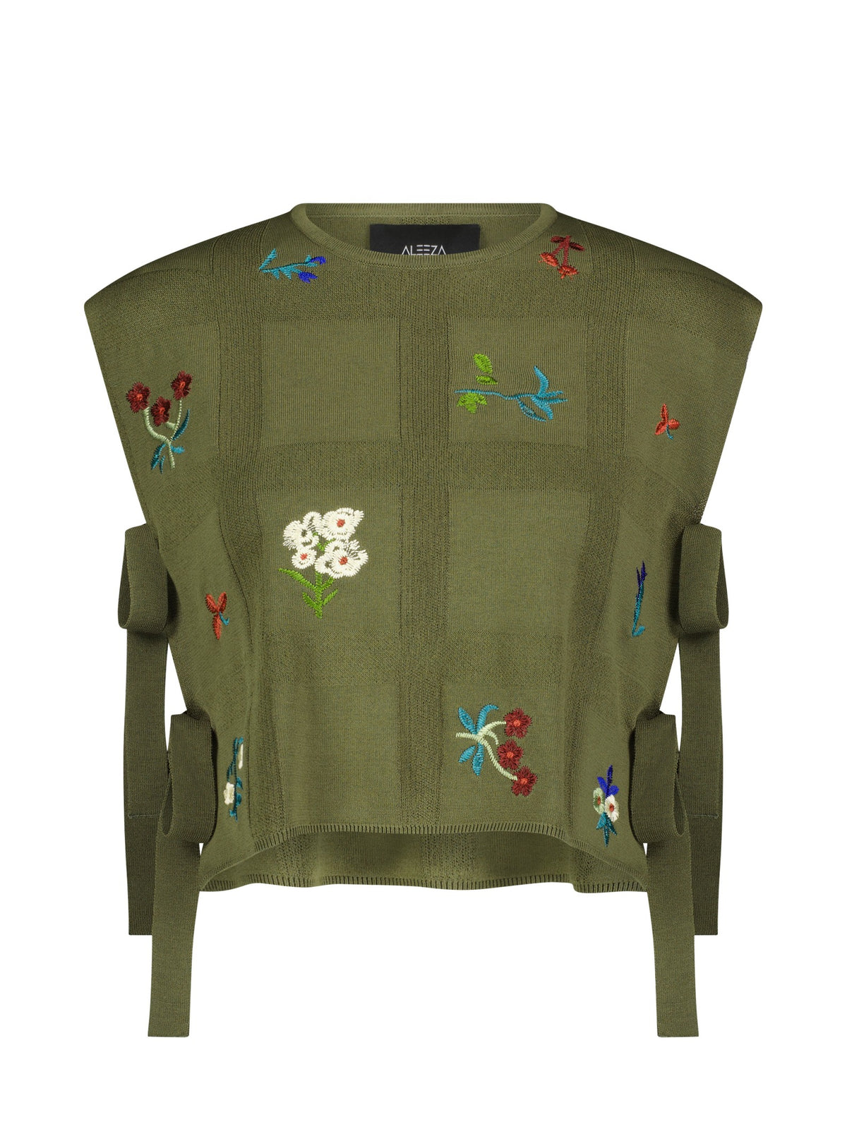 Aleeza Paris Orchid Top – modest top in Moss Green