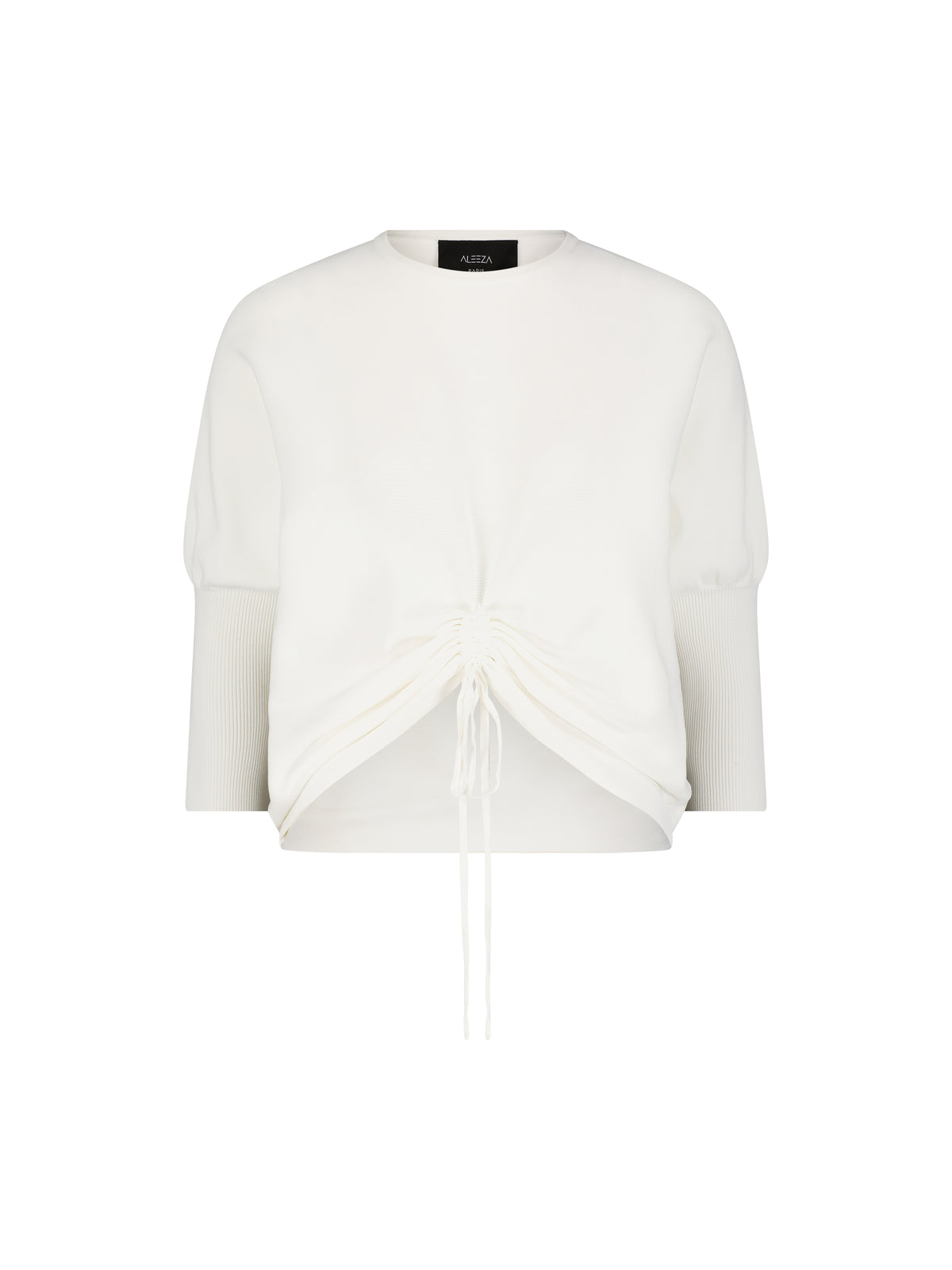 Aleeza Paris Pully Knit Top – modest top in Ivory