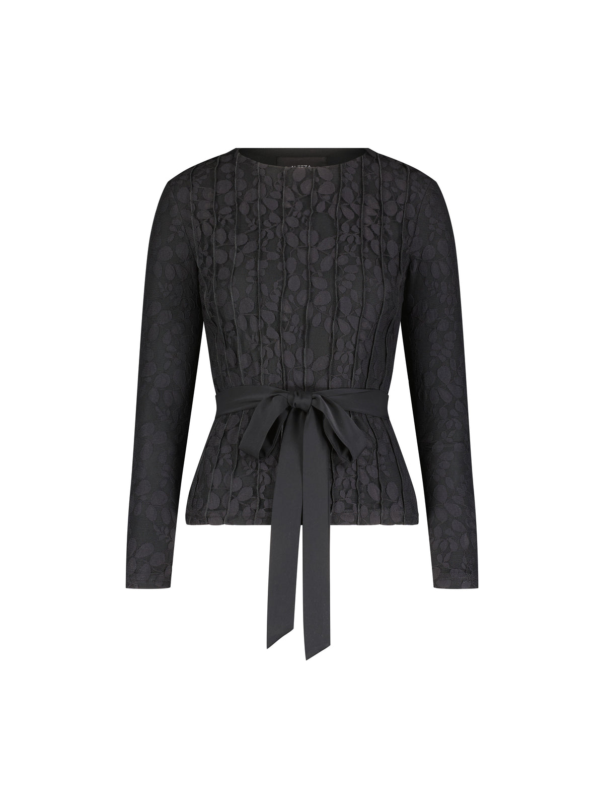 Aleeza Paris Radiant Lace Top – modest dress in Black
