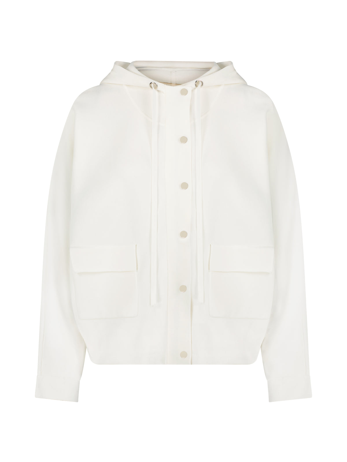 Aleeza Paris Rosee Loose Knit Cardigan – modest top in White