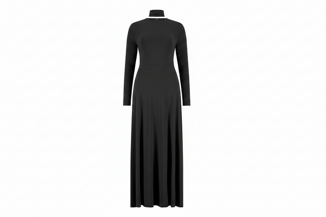 Choker Detail Maxi Dress