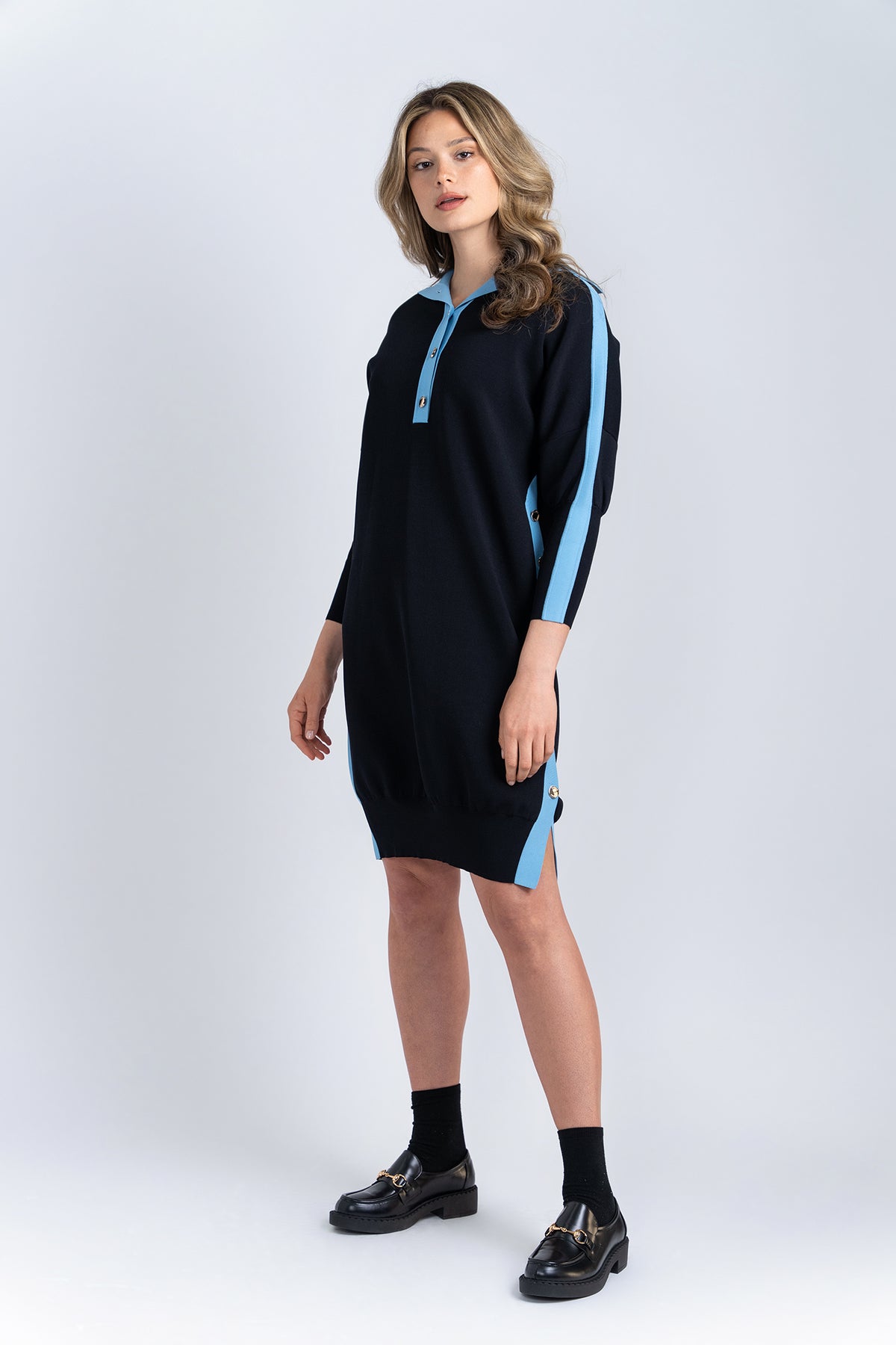 Aleeza Paris Sauterne Dress – modest dress in Black