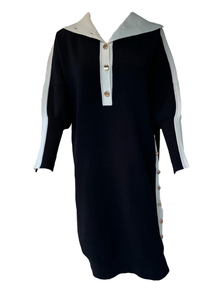 Aleeza Paris Sauterne Dress – modest dress in Black