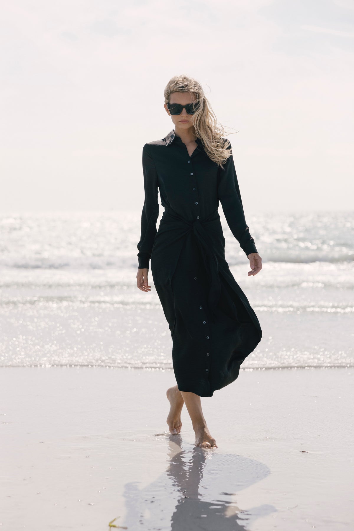 Aleeza Paris Maria Dress – modest dress in Black