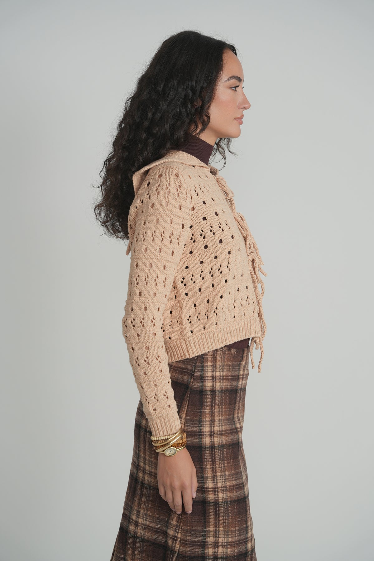 Aleeza Paris Simone Tie Cardigan – modest cardigan
