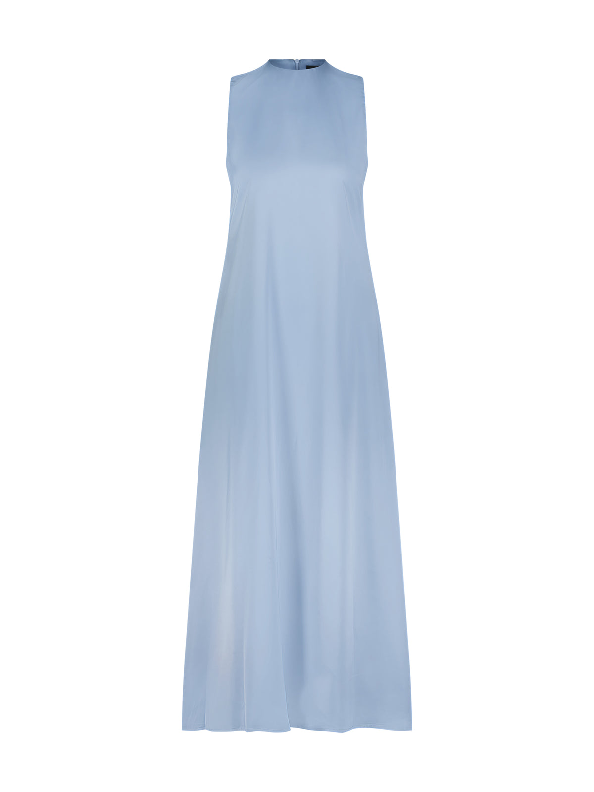 Aleeza Paris Slip Dress Closed Neck – modest dress in Baby Blue