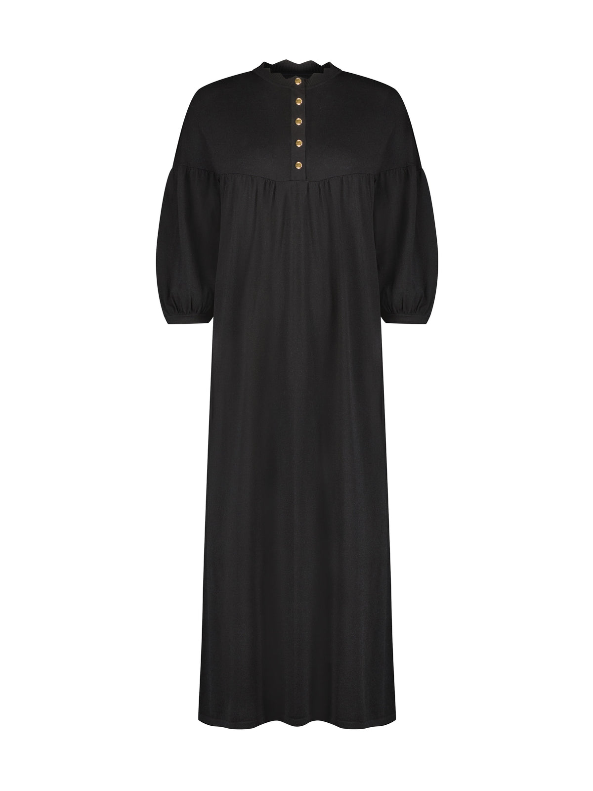 Aleeza Paris Stella Knit Dress – modest dress in Black