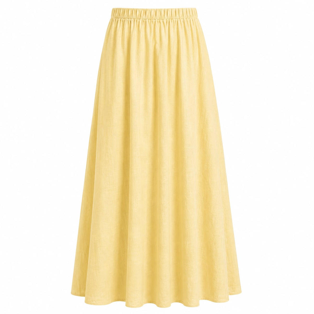 Aleeza Paris The Laura Flowy Skirt – modest skirt in Yellow