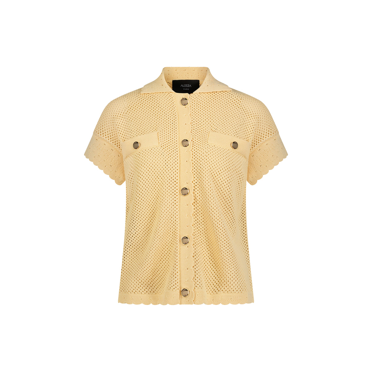 Aleeza Paris The Lyon Top – modest top in Butter Yellow
