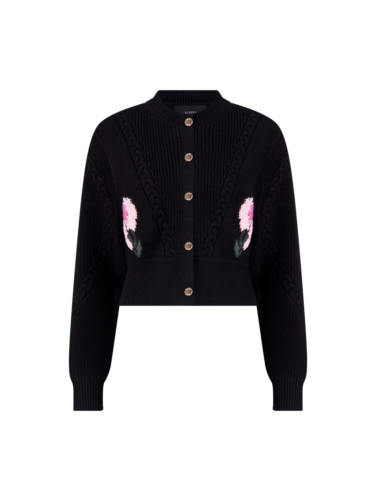 Aleeza Paris The Mallory Cardigan – modest top in Black