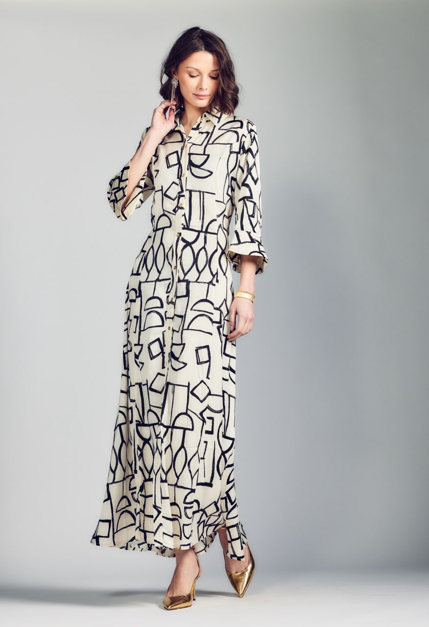 Aleeza Paris Vollare Dress – modest dress