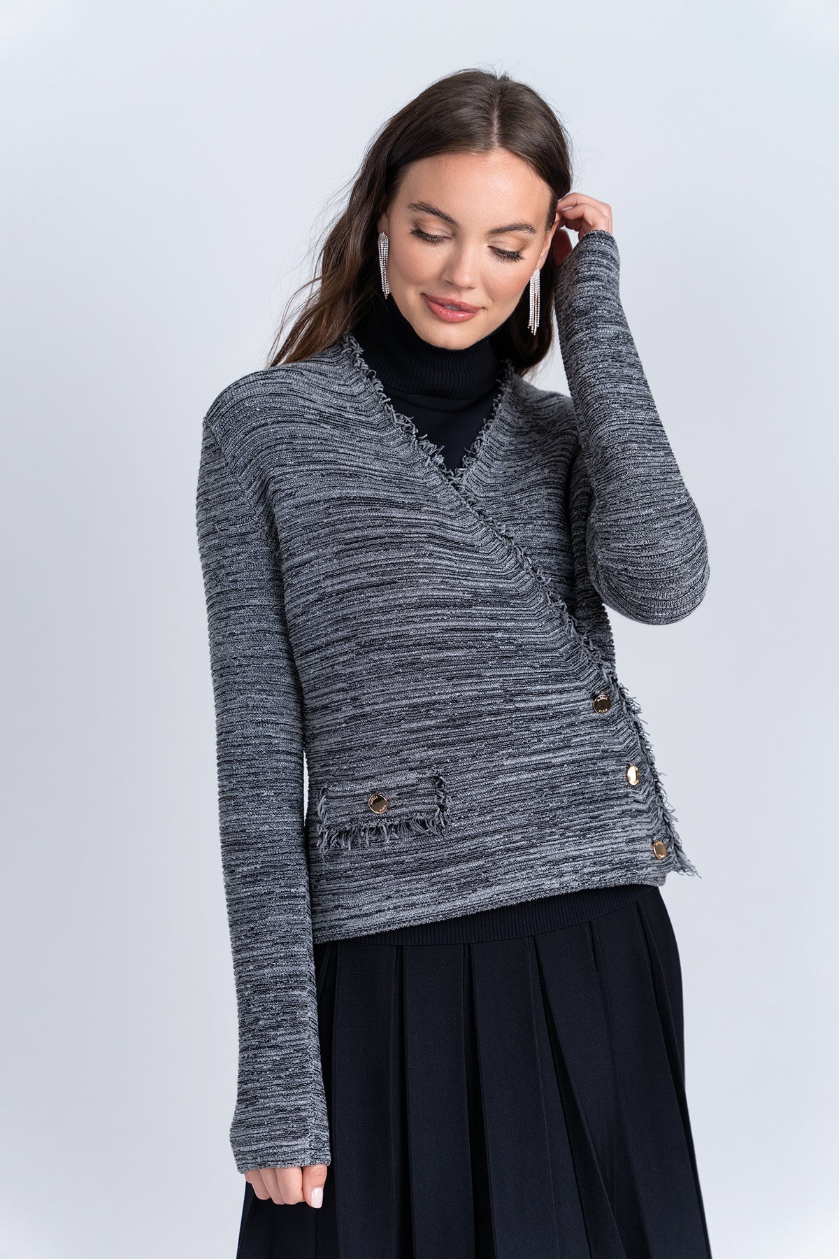 Aleeza Paris Tweed Blazer – modest top in Tweed