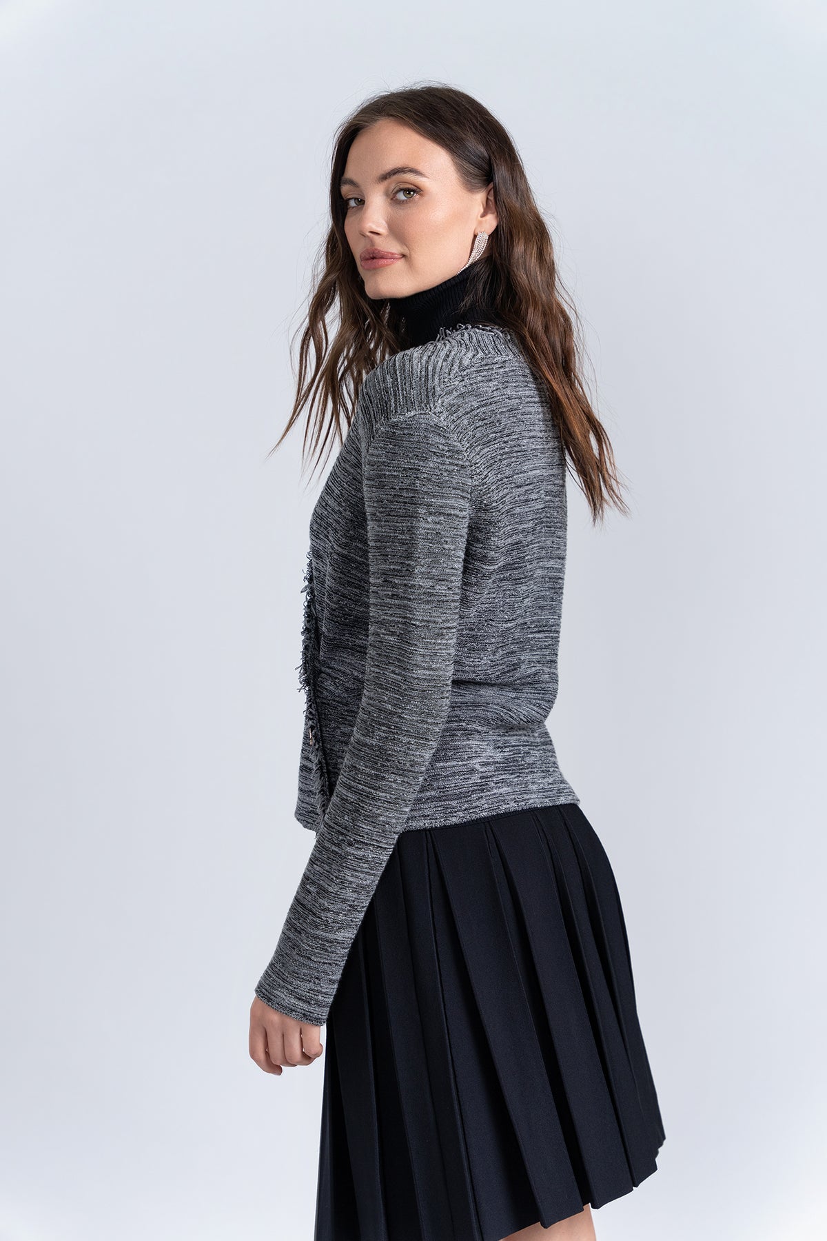 Aleeza Paris Tweed Blazer – modest top in Tweed
