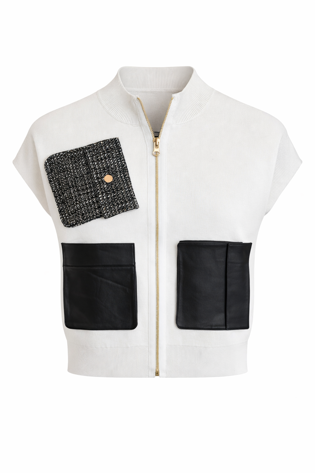 Champagne Knit Vest