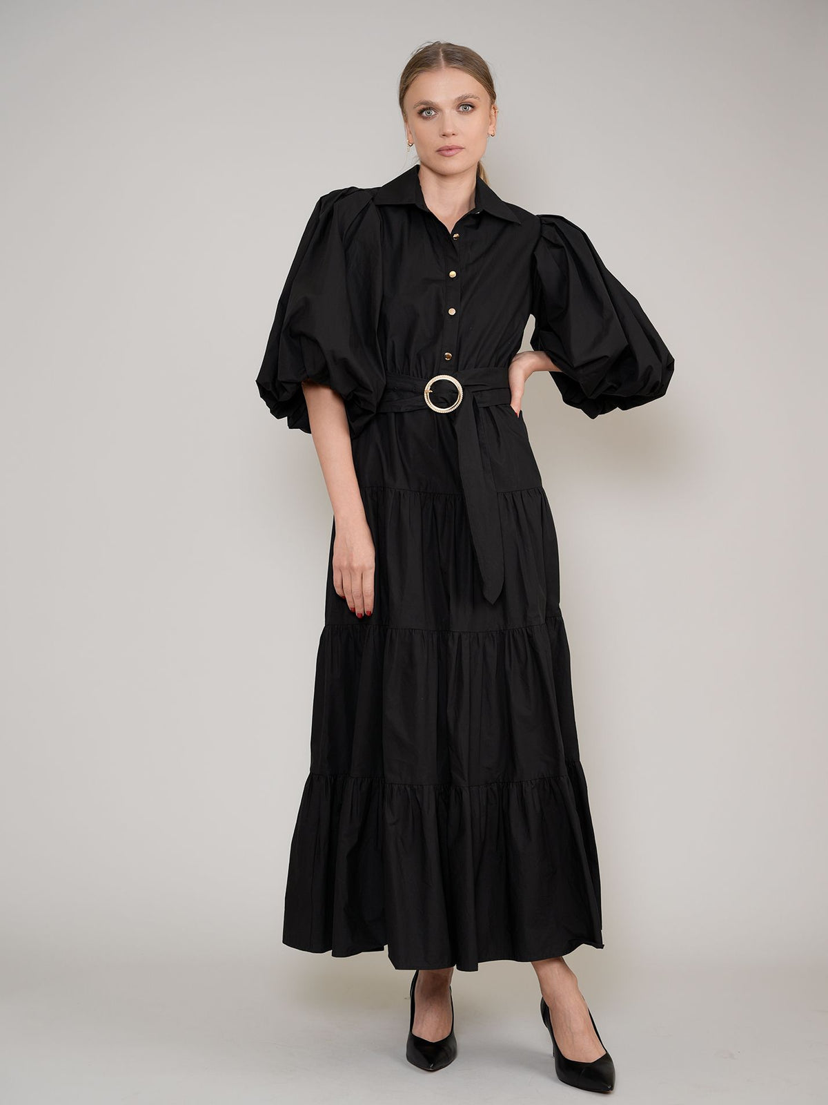 Aleeza Paris Fantasy Dress – modest dress in Black