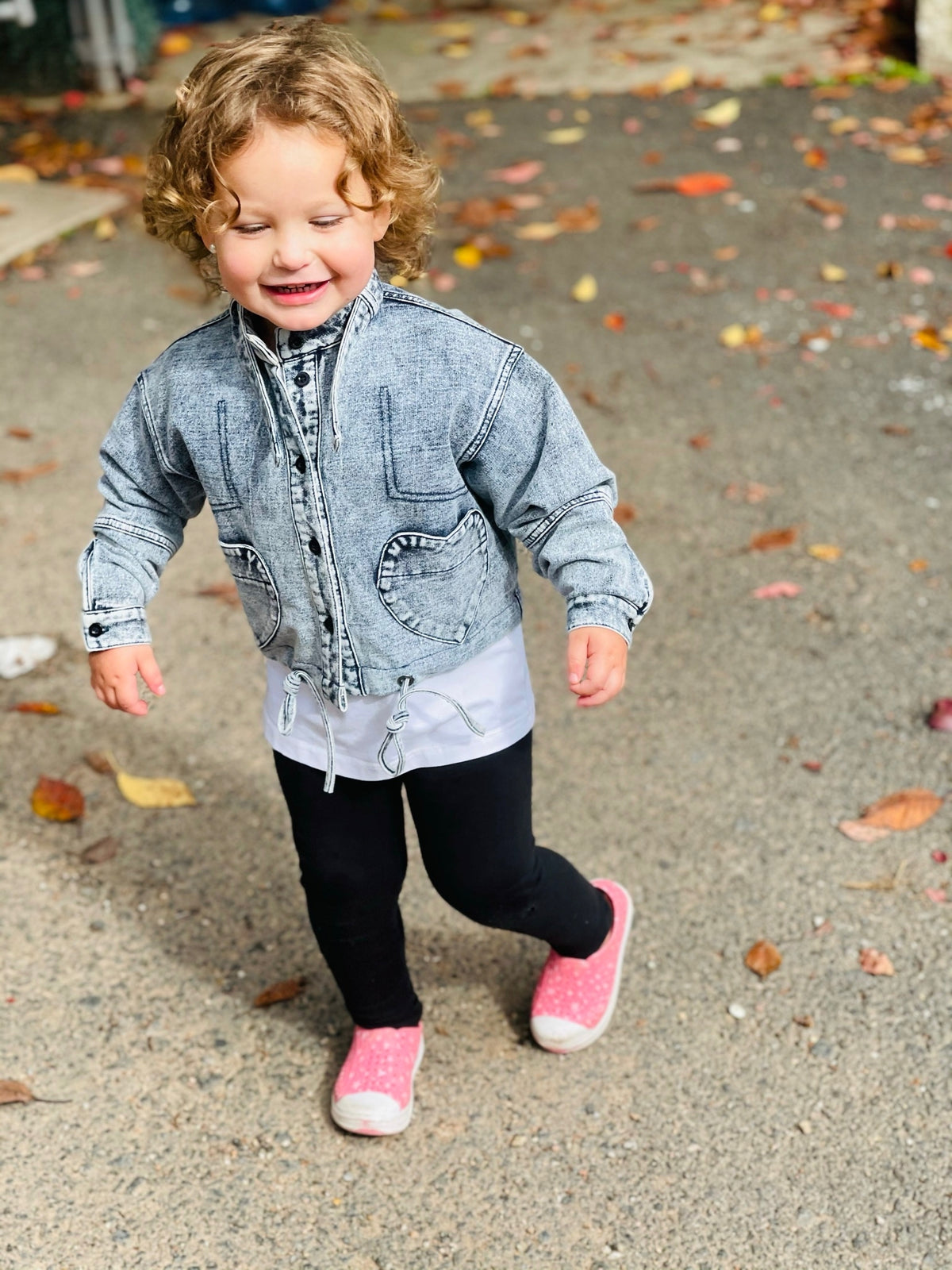 Aleeza Paris Kids Denim Jacket – modest top in Denim