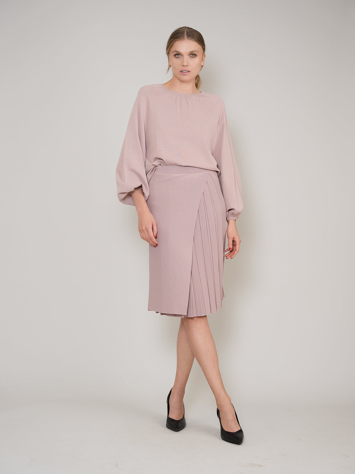 Aleeza Paris Oversized Knit Top – modest dress