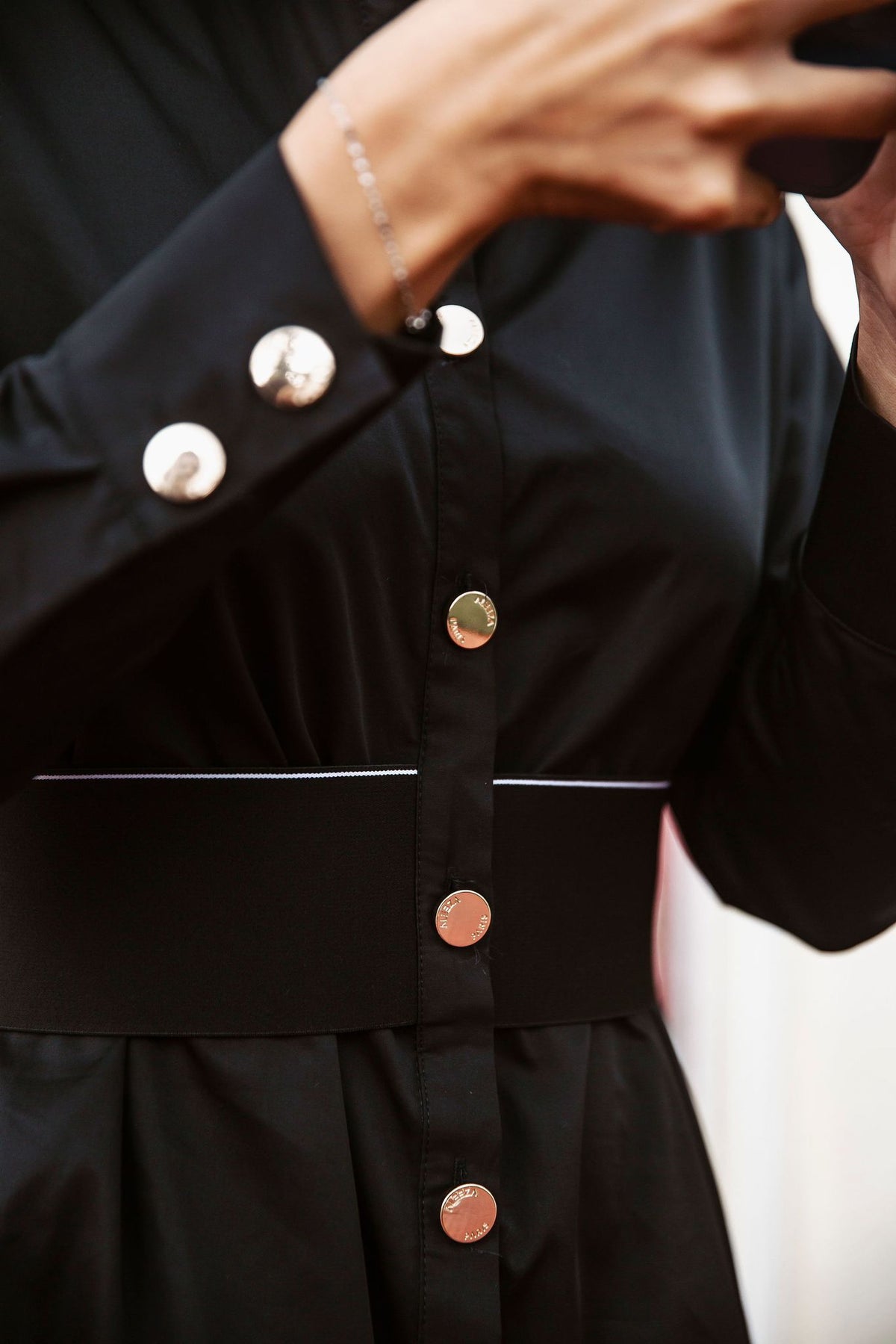 Aleeza Paris Pristine Shirt Dress – modest dress
