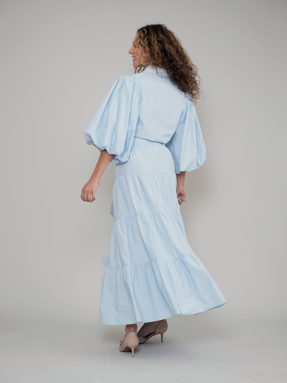 Aleeza Paris Sea Set – modest dress in Blue